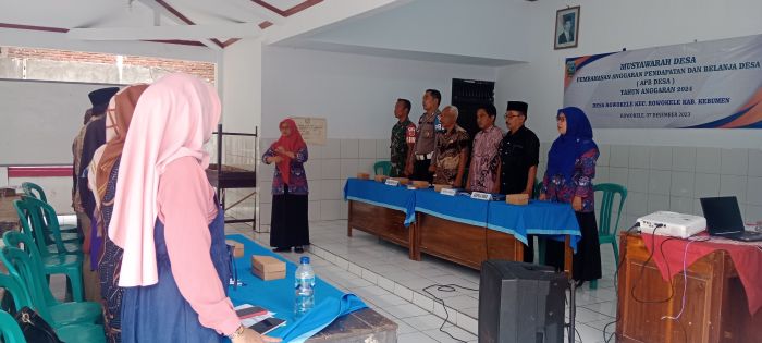 MUSYAWARAH DESA PEMBAHASAN APB DESA 2024 01