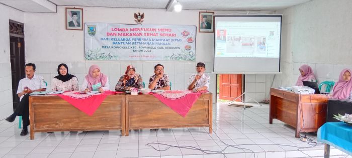 LOMBA MENYUSUN MENU DAN MAKANAN SEHAT SEHARI