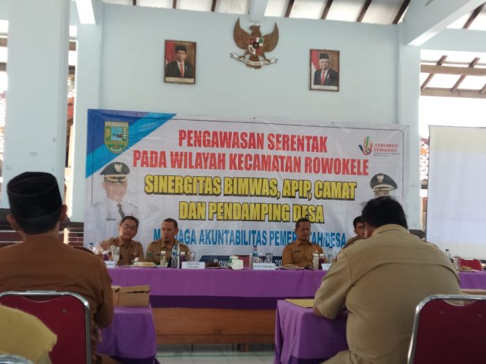 PENGAWASAN SERENTAK PADA WILAYAH KECAMATAN ROWOKELE