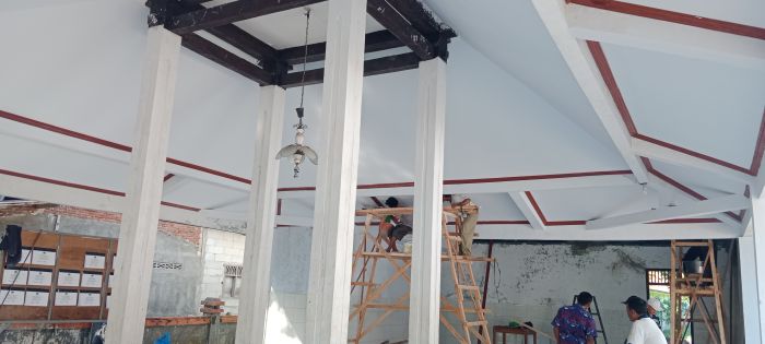 PROGRES REHAB BALAI DESA ROWOKELE  01