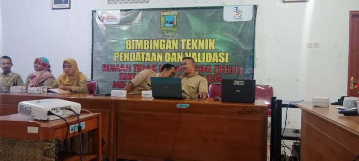 BIMBINGAN TEKNIK PENDATAAN DAN VALIDASI RTLH