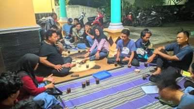 RAPAT PENGURUS KARANG TARUNA TUNAS JAYA DESA ROWOKELE